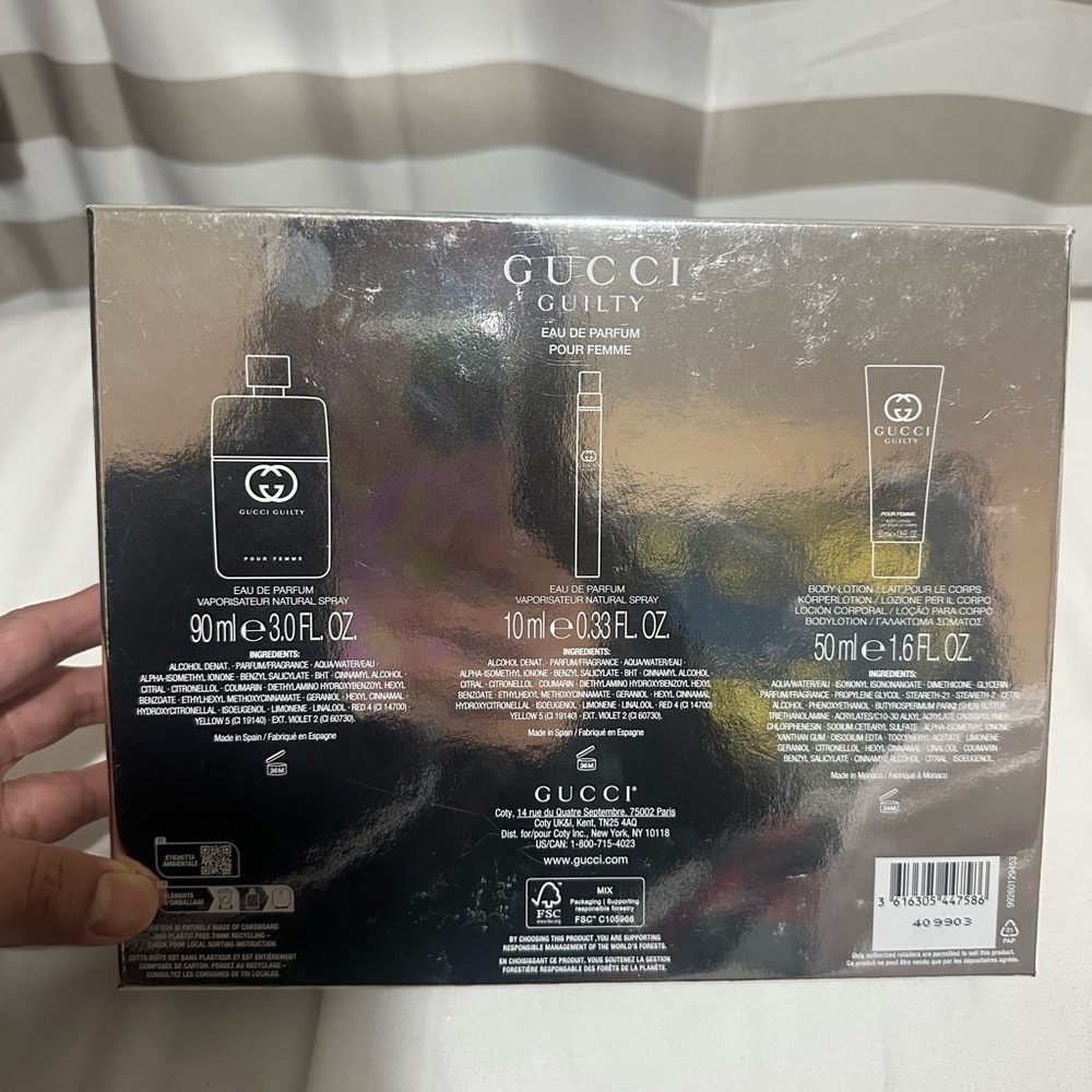 Gucci Guilty Fragrance and Lotion Trio Set - Picture 5 of 5